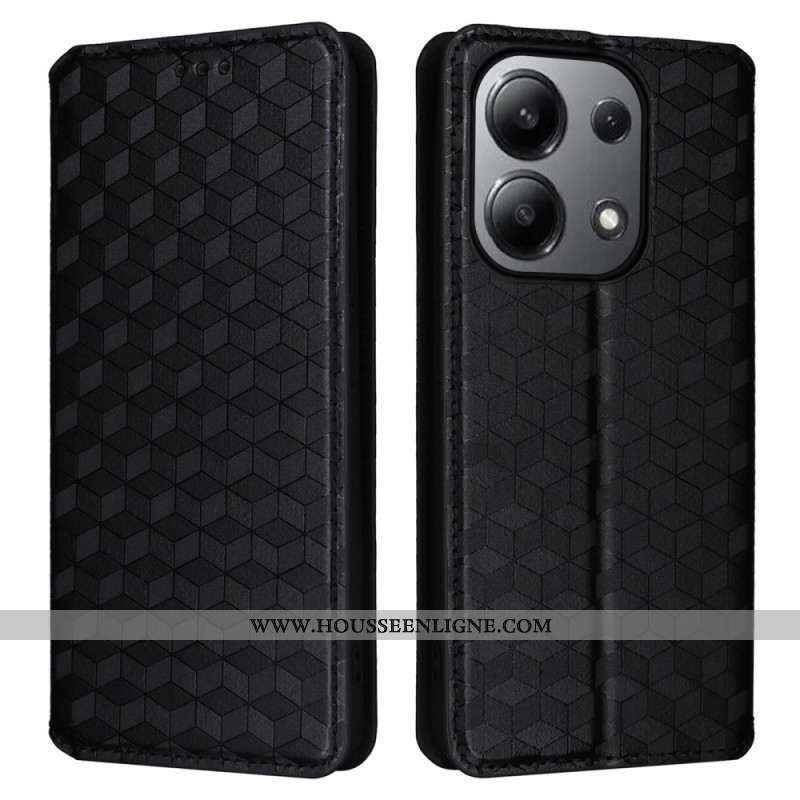 Flip Cover Xiaomi Redmi Note 13 4G Losanges 3D