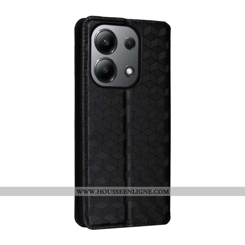 Flip Cover Xiaomi Redmi Note 13 4G Losanges 3D