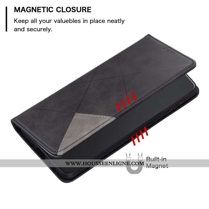 Flip Cover Xiaomi Redmi Note 13 4G Losanges