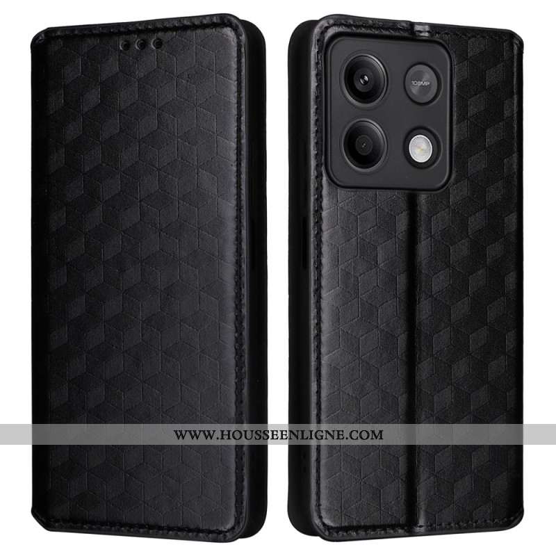 Flip Cover Xiaomi Redmi Note 13 5G Cubes 3D