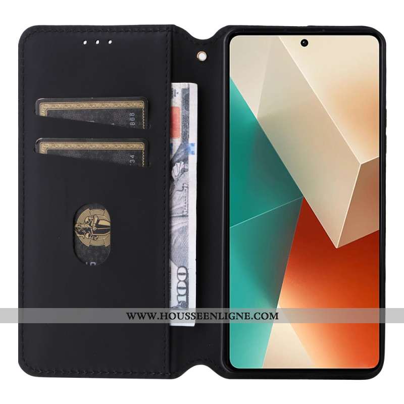 Flip Cover Xiaomi Redmi Note 13 5G Cubes 3D