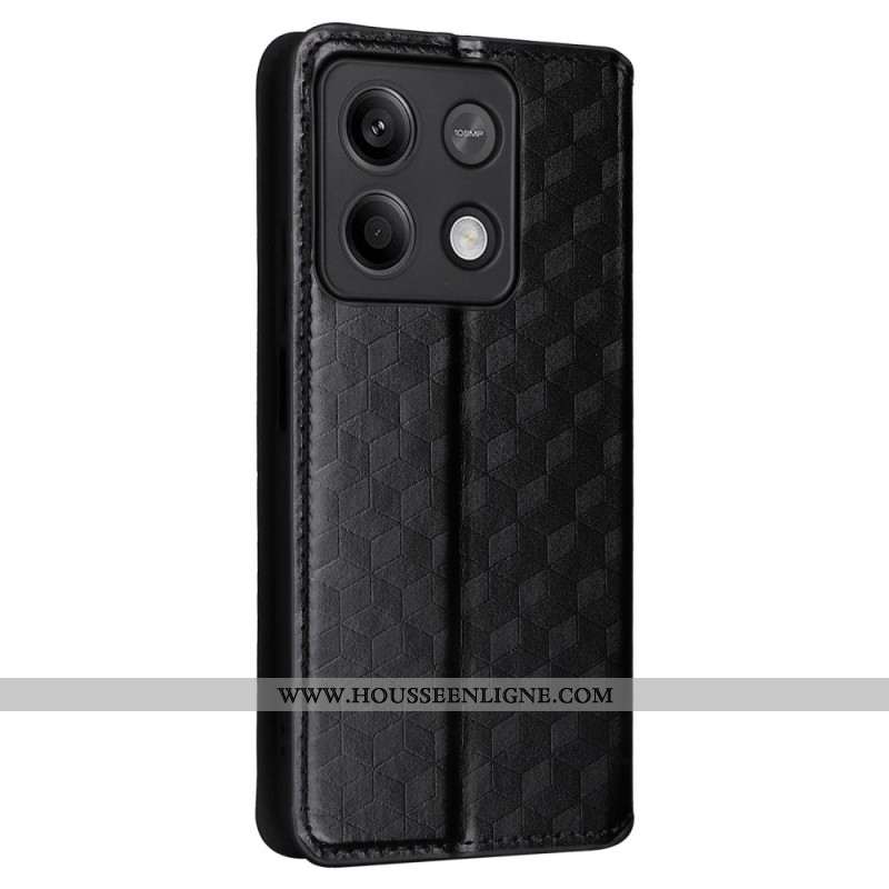 Flip Cover Xiaomi Redmi Note 13 5G Cubes 3D