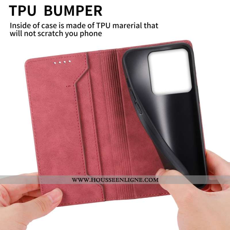 Flip Cover Xiaomi Redmi Note 13 5G Style Classique