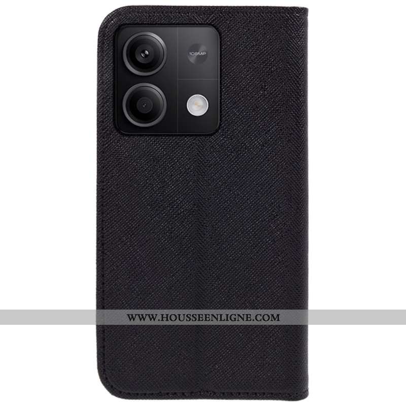 Flip Cover Xiaomi Redmi Note 13 5G Texture Croisée