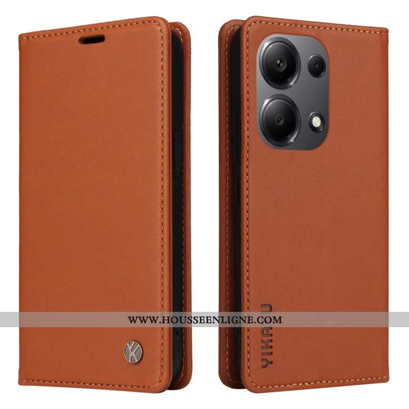 Flip Cover Xiaomi Redmi Note 13 Pro 4G / Poco M6 Pro 4G Magnétique YIKATU