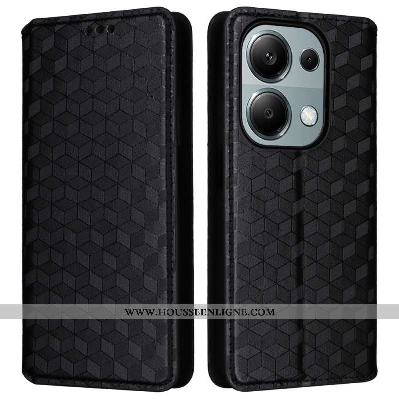 Flip Cover Xiaomi Redmi Note 13 Pro 4G / Poco M6 Pro 4G Motif Losange