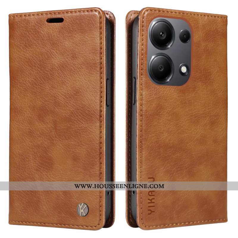 Flip Cover Xiaomi Redmi Note 13 Pro 4G / Poco M6 Pro 4G Vintage YIKATU