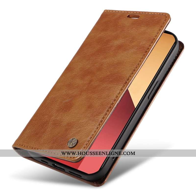 Flip Cover Xiaomi Redmi Note 13 Pro 4G / Poco M6 Pro 4G Vintage YIKATU