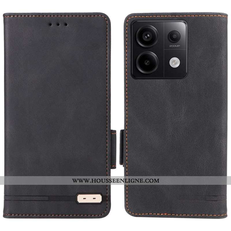 Flip Cover Xiaomi Redmi Note 13 Pro 5G / Poco X6 5G Design Rétro