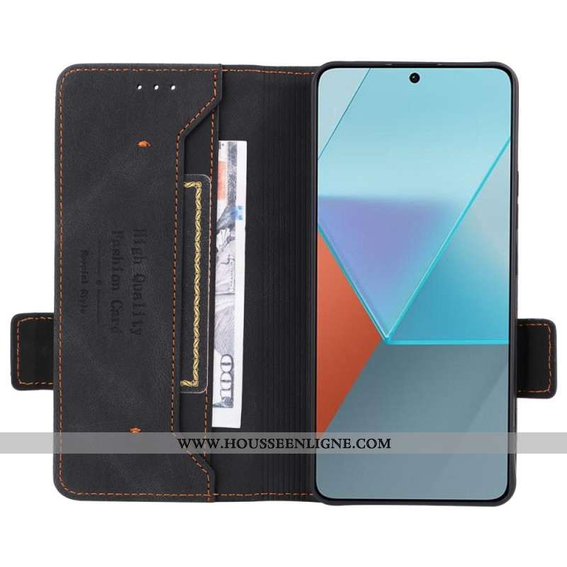 Flip Cover Xiaomi Redmi Note 13 Pro 5G / Poco X6 5G Design Rétro