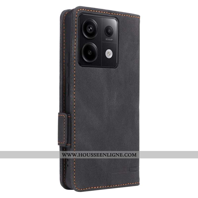 Flip Cover Xiaomi Redmi Note 13 Pro 5G / Poco X6 5G Design Rétro