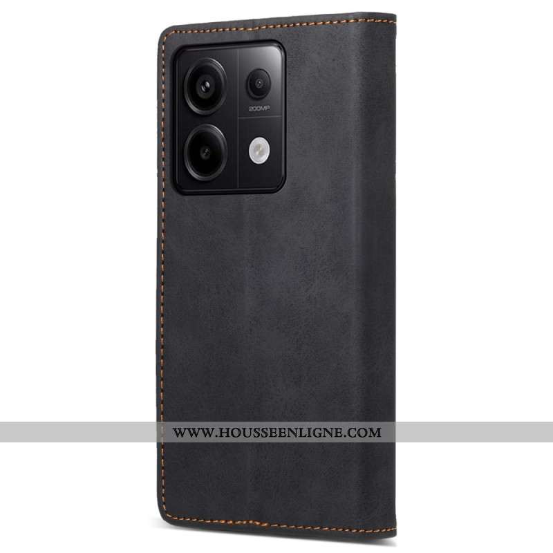 Flip Cover Xiaomi Redmi Note 13 Pro 5G / Poco X6 5G Portefeuille avec Blocage RFID