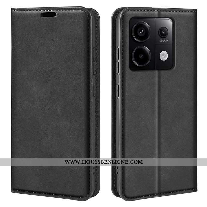 Flip Cover Xiaomi Redmi Note 13 Pro 5G / Poco X6 5G Style Cuir