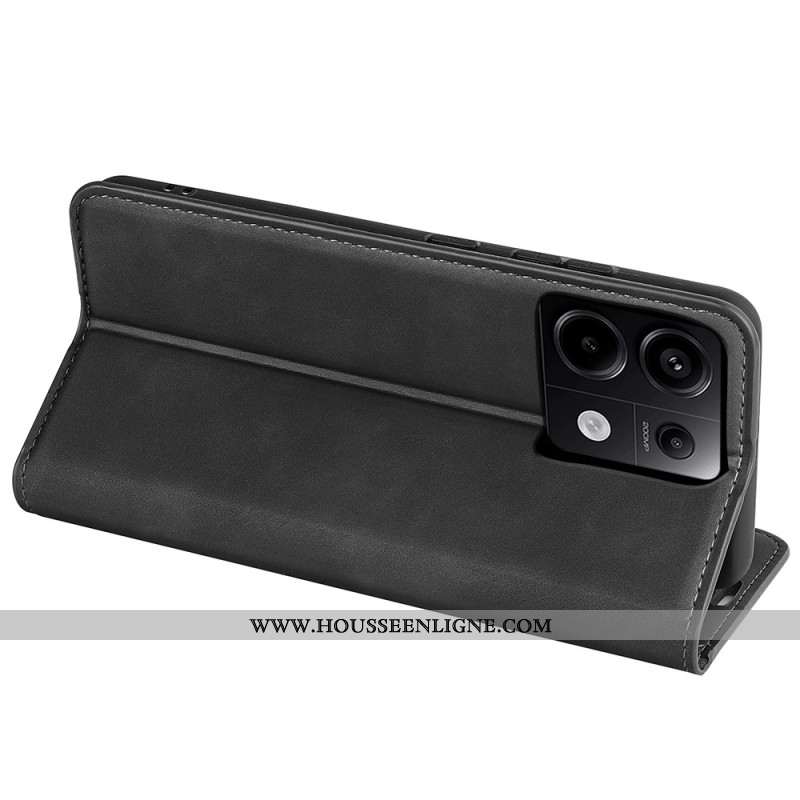 Flip Cover Xiaomi Redmi Note 13 Pro 5G / Poco X6 5G Style Cuir