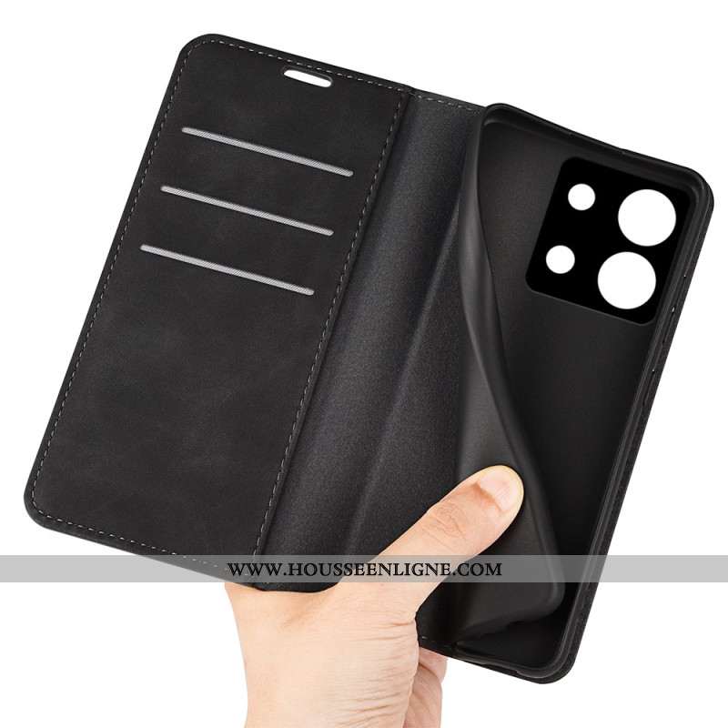 Flip Cover Xiaomi Redmi Note 13 Pro 5G / Poco X6 5G Style Cuir