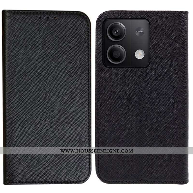 Flip Cover Xiaomi Redmi Note 13 Pro 5G / Poco X6 5G Texture Croisée