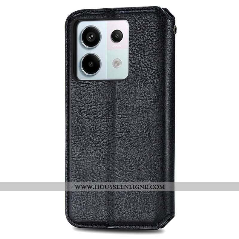 Flip Cover Xiaomi Redmi Note 13 Pro 5G / Poco X6 5G Vintage Losanges 3D