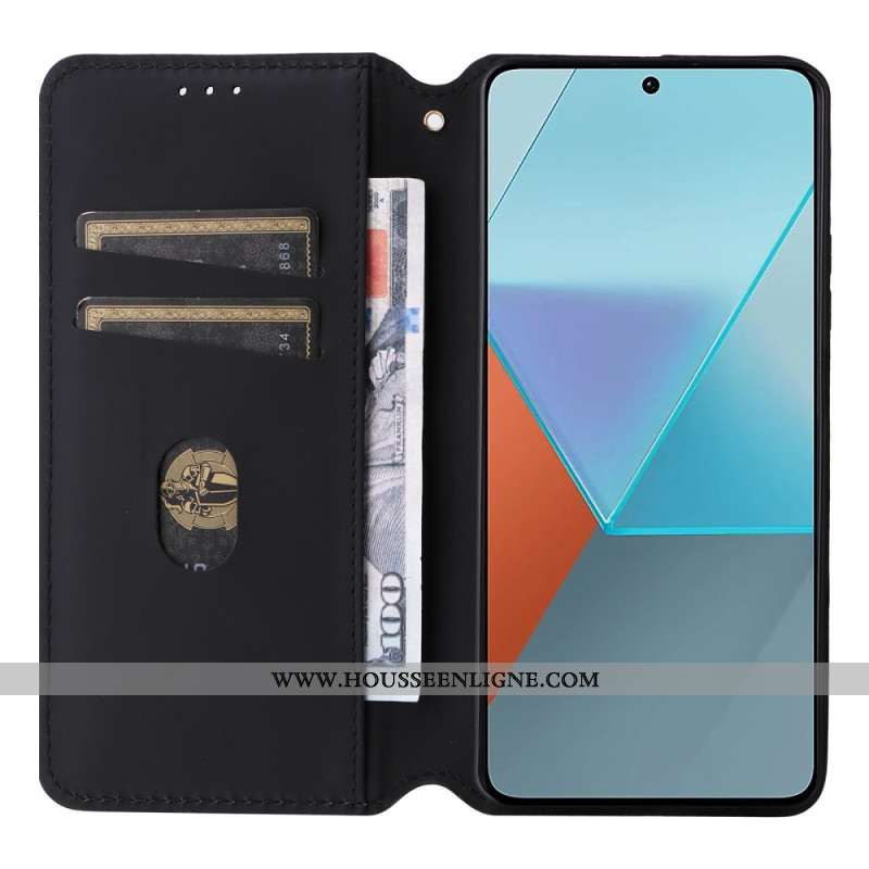 Flip Cover Xiaomi Redmi Note 13 Pro 5G / Poco X6 Cubes 3D