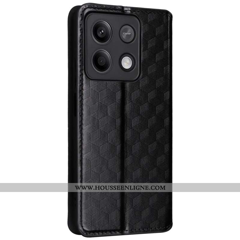 Flip Cover Xiaomi Redmi Note 13 Pro 5G / Poco X6 Cubes 3D