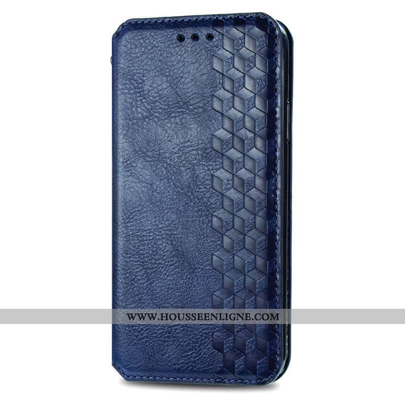 Flip Cover Xiaomi Redmi Note 13 Pro Plus 5G Vintage Motif Losange