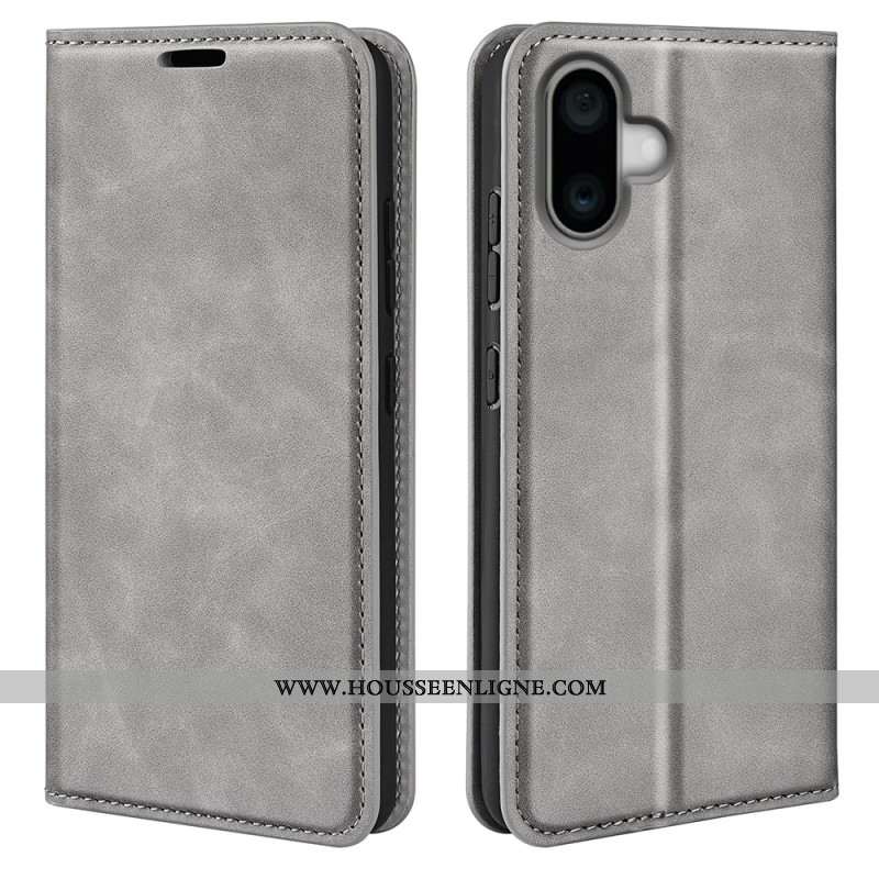 Flip Cover iPhone 16 Plus Classique