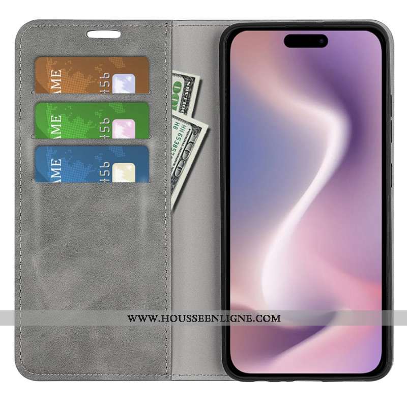 Flip Cover iPhone 16 Plus Classique