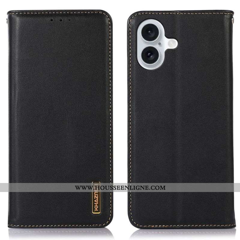 Flip Cover iPhone 16 Plus Premium KHAZNEH