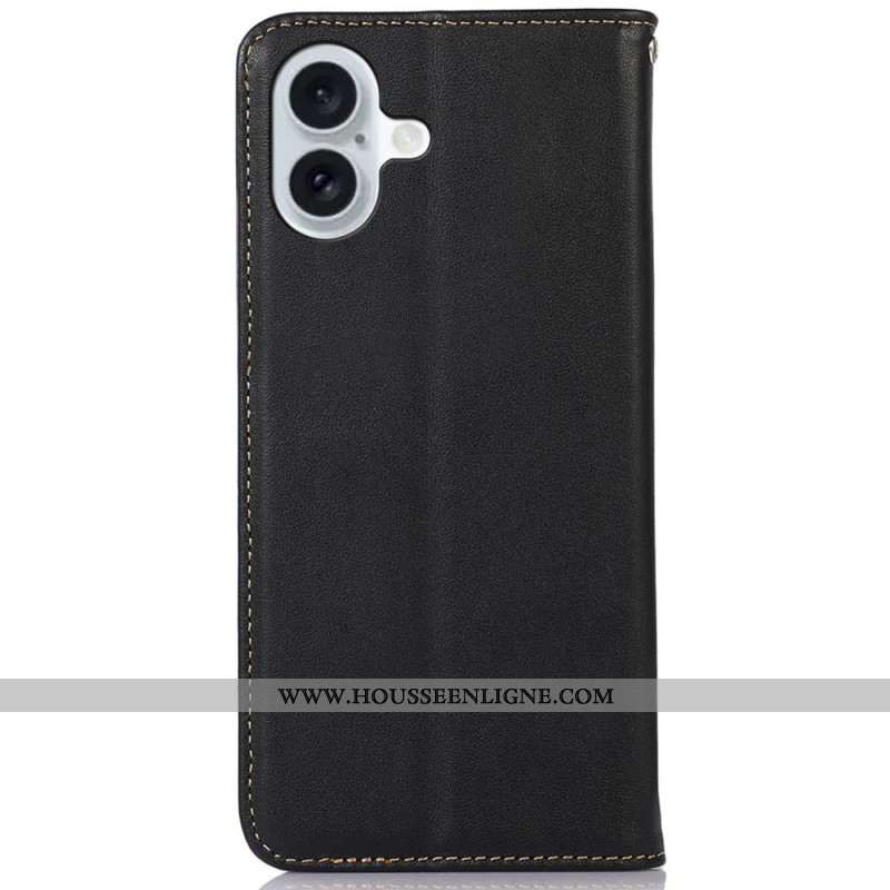 Flip Cover iPhone 16 Plus Premium KHAZNEH