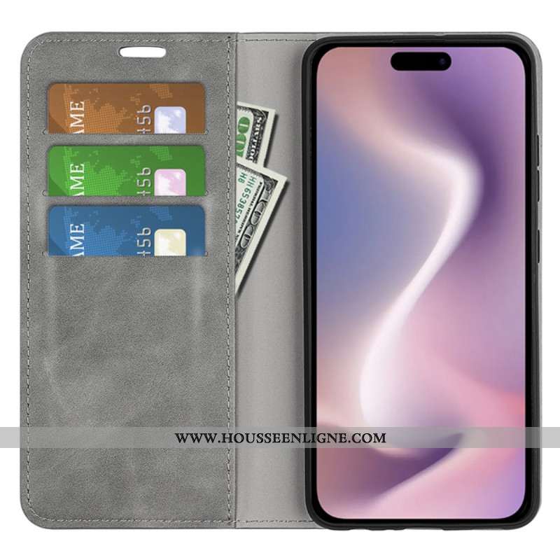 Flip Cover iPhone 16 Pro Classique