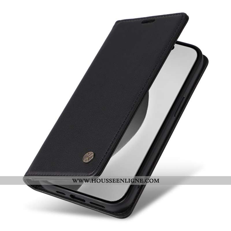 Flip Cover iPhone 16 Pro Max Classique YIKATU