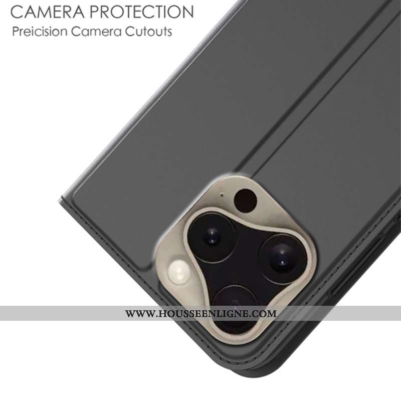 Flip Cover iPhone 16 Pro Max Fermoir Magnétique