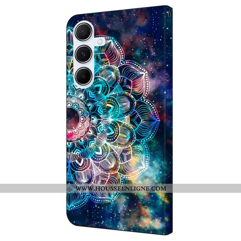 Housse Galaxy A16 4G /5G Motif Fleur Gyroscopique