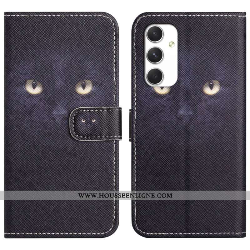 Housse Galaxy A16 4G / 5G Yeux de Chat