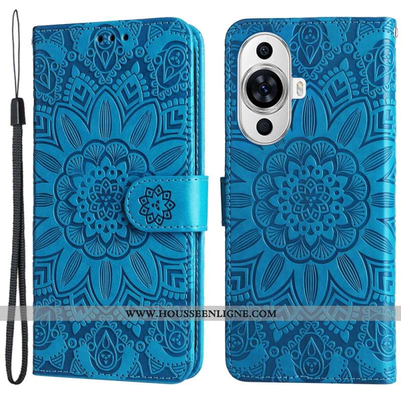 Housse Huawei Nova 12S Mandala à Lanière