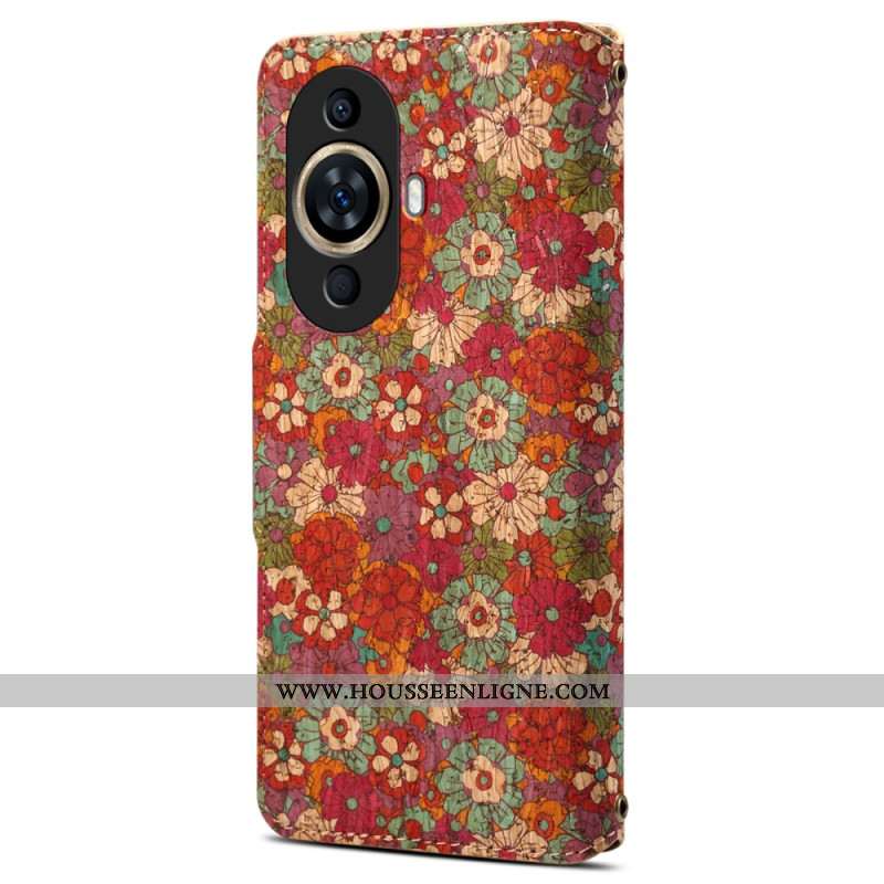 Housse Huawei Nova 12S Motifs Floraux