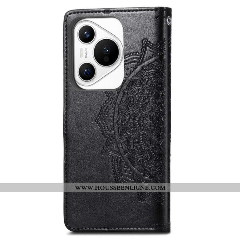 Housse Huawei Pura 70 Mandala Baroque à Lanière