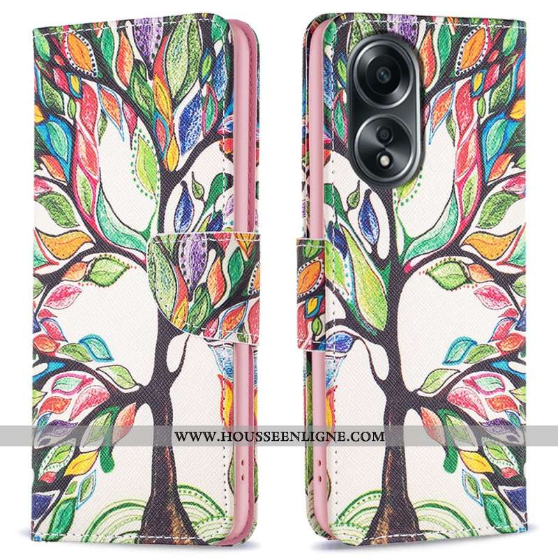 Housse Oppo A58 / A98 5G Arbre de Vie