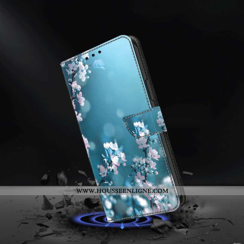 Housse Oppo A98 5G Fleurs de Prunier