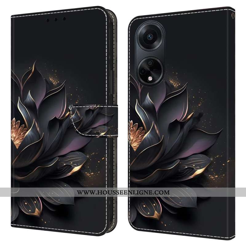 Housse Oppo A98 5G Lotus Pourpre