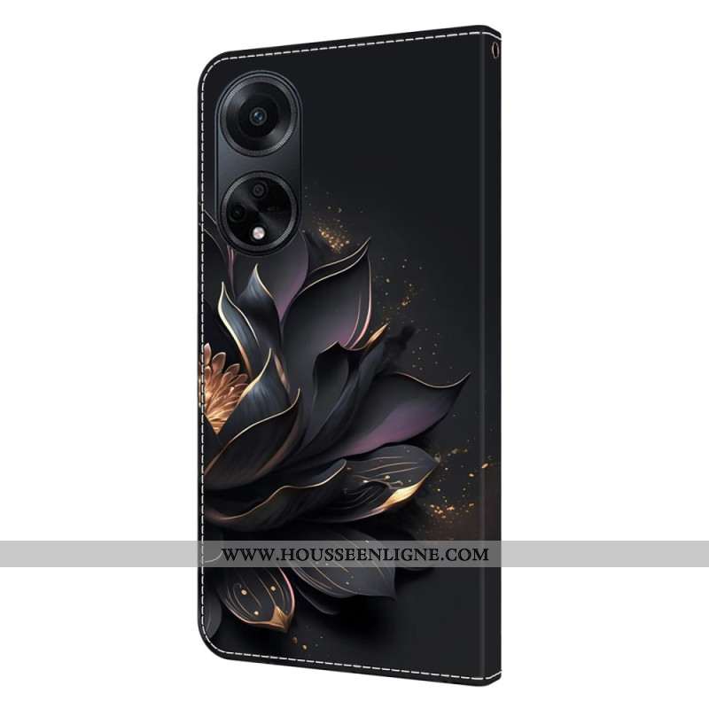 Housse Oppo A98 5G Lotus Pourpre