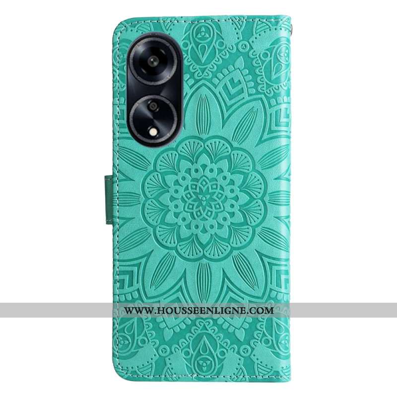 Housse Oppo A98 5G Motif Tournesol