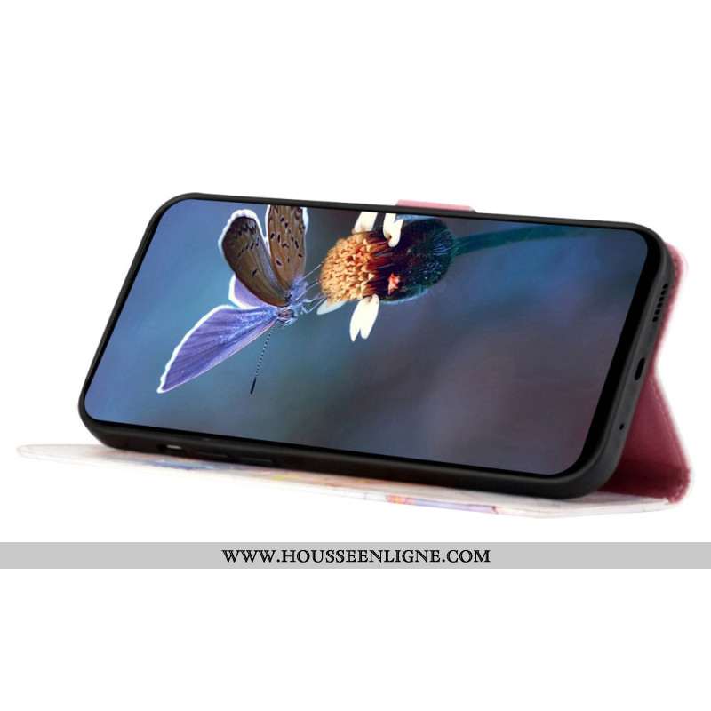 Housse Oppo Reno 11 5G Marbre à Bandoulière