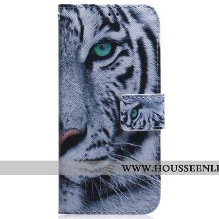 Housse Oppo Reno 11 5G Tigre Blanc