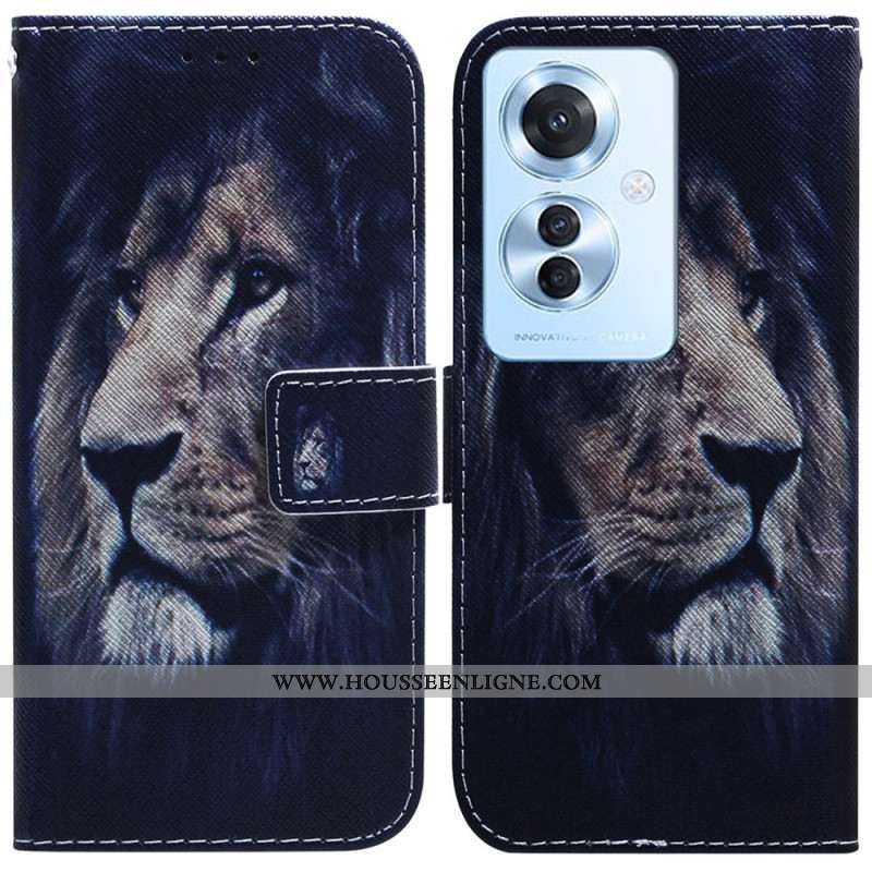 Housse Oppo Reno 11 F 5G Dreaming Lion