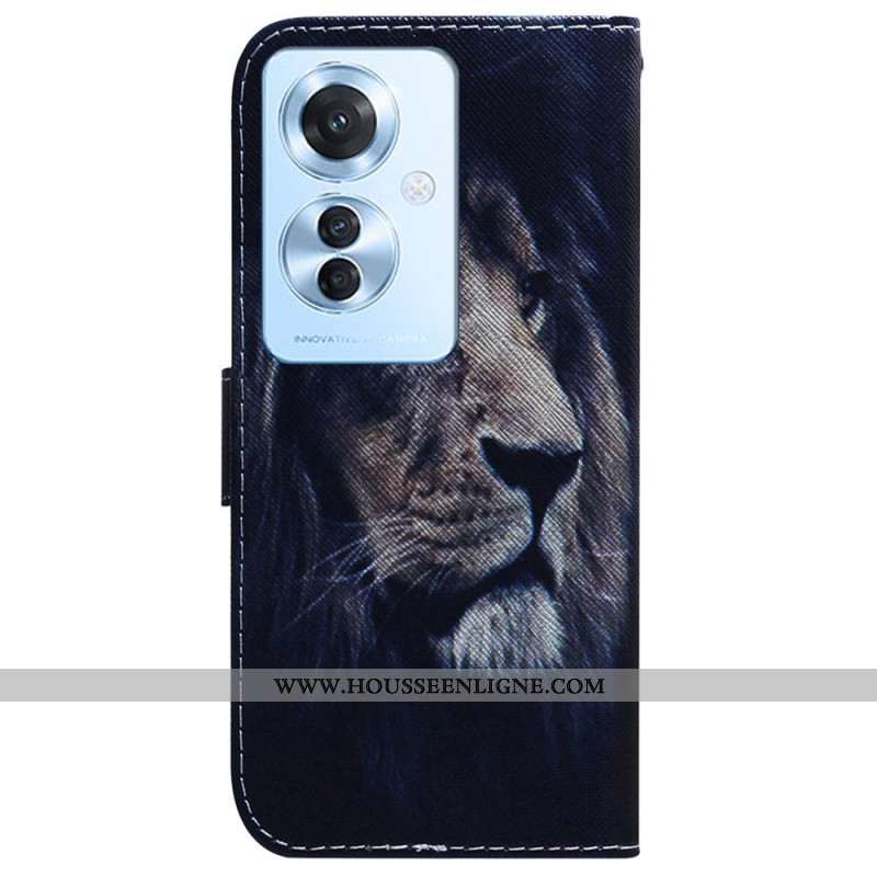 Housse Oppo Reno 11 F 5G Dreaming Lion