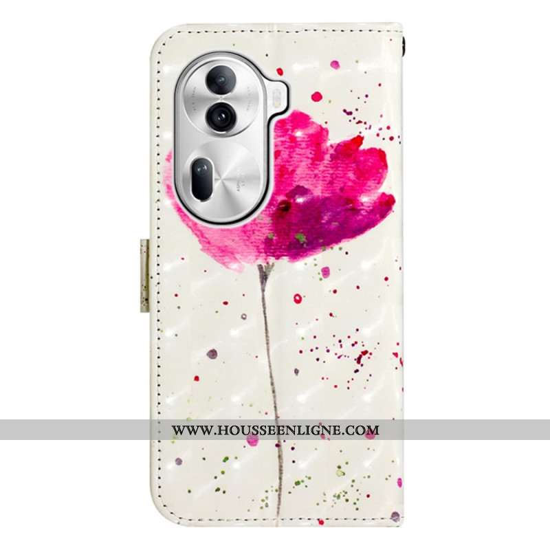 Housse Oppo Reno 11 Pro 5G Coquelicot