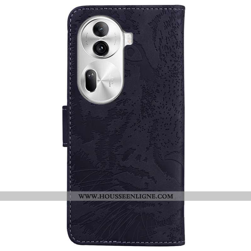 Housse Oppo Reno 11 Pro 5G Empreinte Tigre