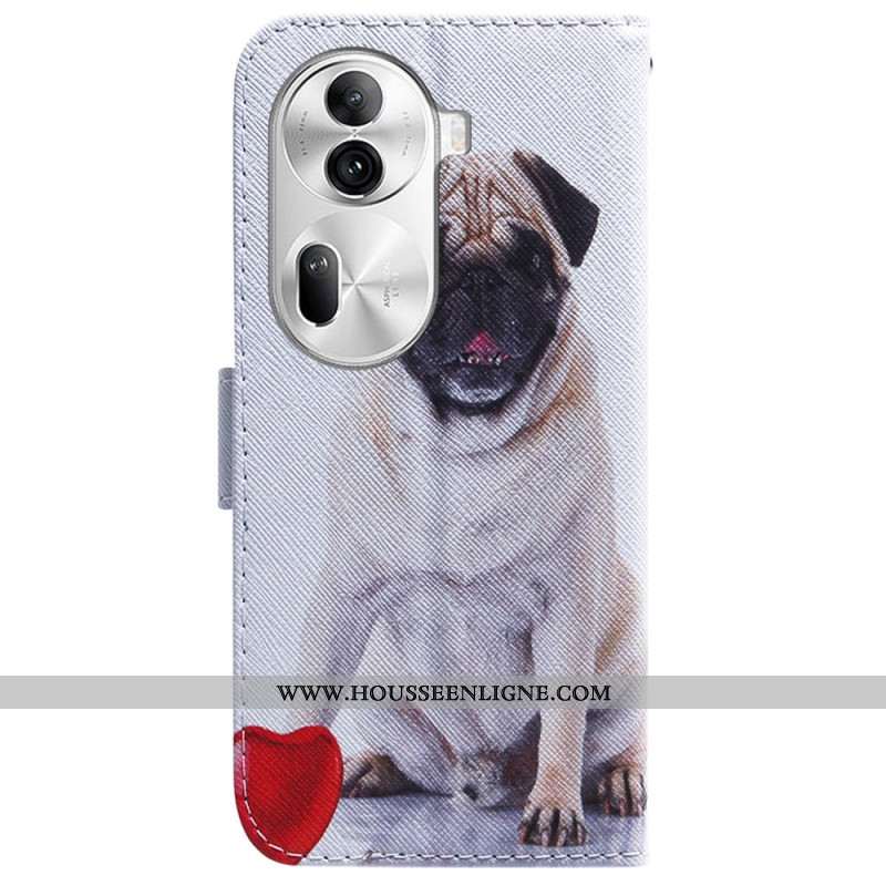 Housse Oppo Reno 11 Pro 5G Pug Dog