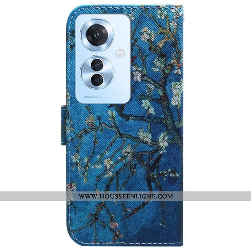 Housse Oppo Reno 11F 5G Fleurs d'abricot