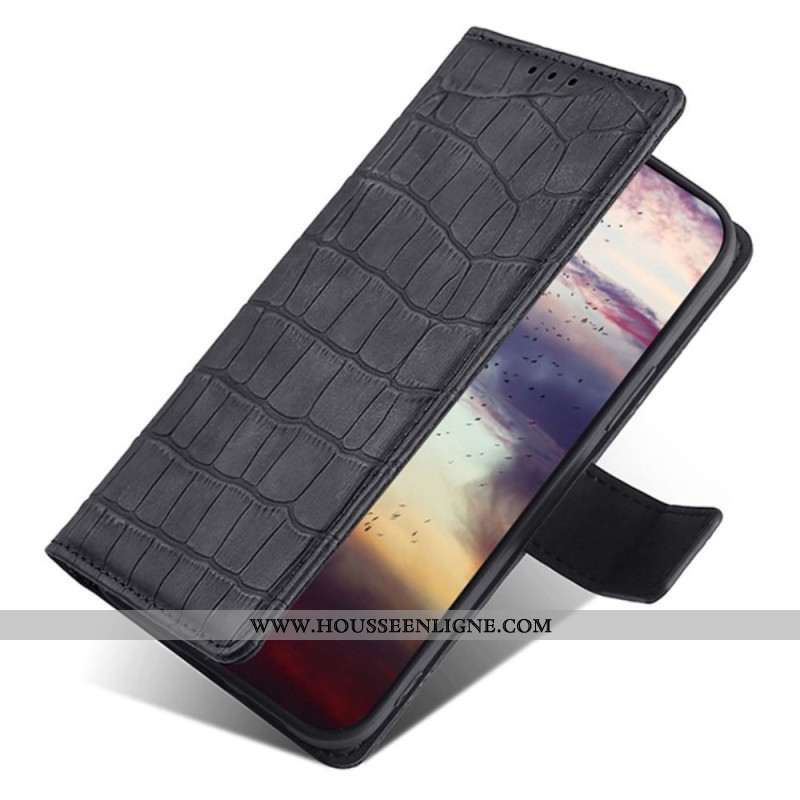 Housse Oppo Reno 11F 5G Texture Crocodile